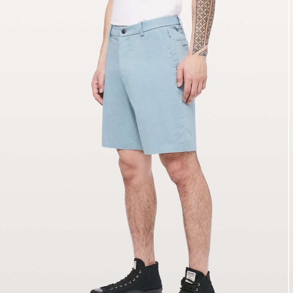 lululemon blue cast shorts